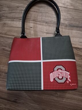 Red & Black Ohio State Purse